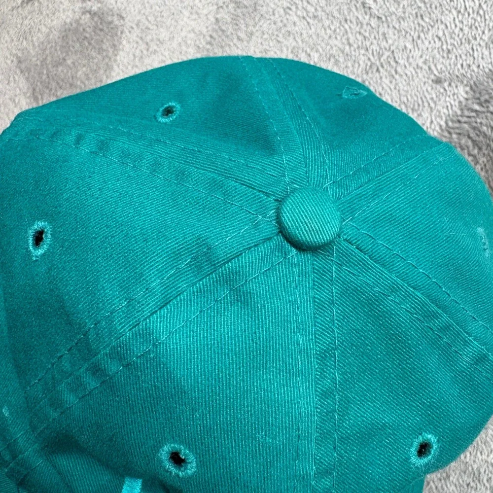 Vintage Harley Davidson Strapback Hat Green OttoCap Made In Thailand Embroidered